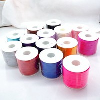 En Stock 2mm chinois nouage soie macramé cordon Nylon perles cordons tressé bijoux chaîne fil