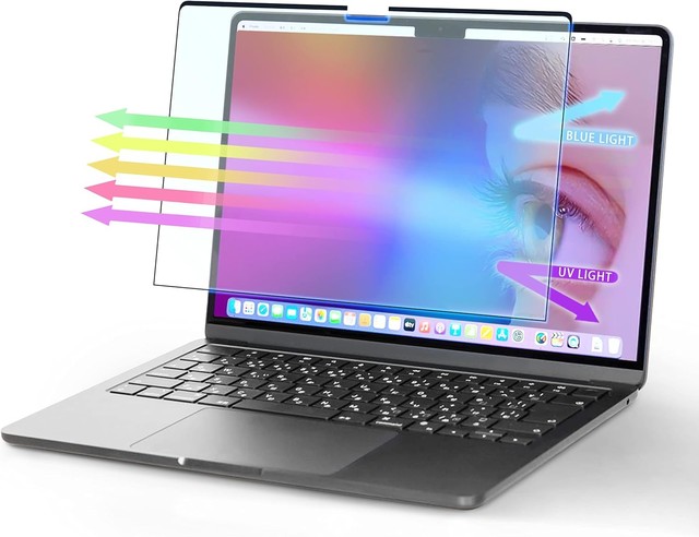 Fast Delivery Magnetic Anti Blue Light Protector Screen Filter for Macbook Air Laptop Computer High Transparent Screen Protector