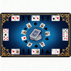 <span class=keywords><strong>Yu</strong></span>-<span class=keywords><strong>Gi</strong></span>-<span class=keywords><strong>OH</strong></span> carte tapis de jeu personnalisé enfants jeu de cartes tapis de jeu antidérapant base en caoutchouc polyester tissu surface impression tapis de jeu - Product Image 4