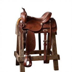 Silla de Montar Inglesa de Cuero de Búfalo NA94 de BS International, Precio de Fábrica, Equipo de Equitación, Artesanía Premium Sostenible - Product Image 1