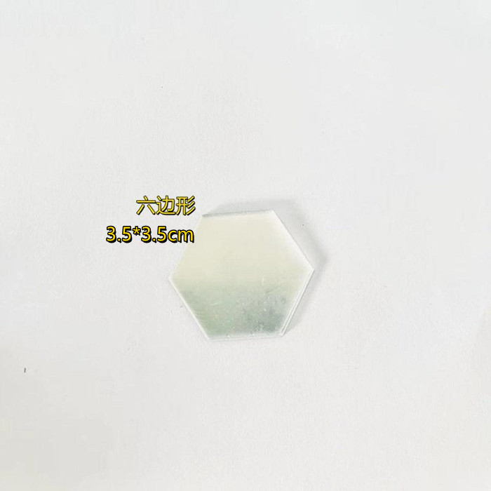 Transparent 5 hexagones (3,5*3,5 cm)