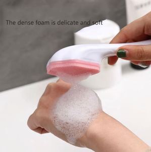 <b>Cute</b> <b>Bear</b> Paw Silicone Facial Cleansing Brush, Deep Pore Cleanser, Skin Massage Blackhead Remover Face Scrubber - Product Image 5