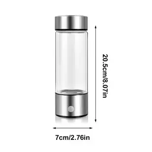 420ml taşınabilir akıllı çalışma modu elektroliz hidrojen zengin fincan su iyon jeneratörü su bardağı oluşturmak