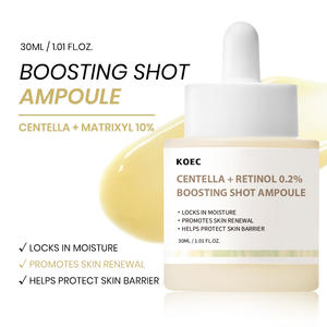 Ampolla de Suero KOEC Centella Retinol Boosting Shot, Reparación, Calmante, Cuidado de la Piel Sensible, Esencia Facial Antienvejecimiento, Hidratante - Product Image 2