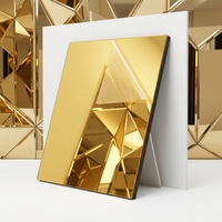 Panneau miroir acrylique PMMA Deimo 3-10 mm 4x8 pieds, transparent, éclairage intégré, anti-âge, miroir flexible en plastique