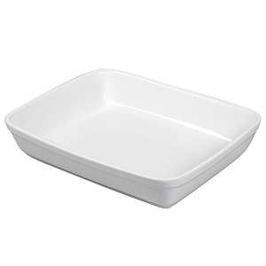 Vista Alegre Auflaufform rechteckig Steingut 31x24,5x6,5cm Weiß - Product Image 1