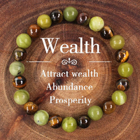 Vente en gros de bracelets de perles en pierre naturelle pour femmes et hommes