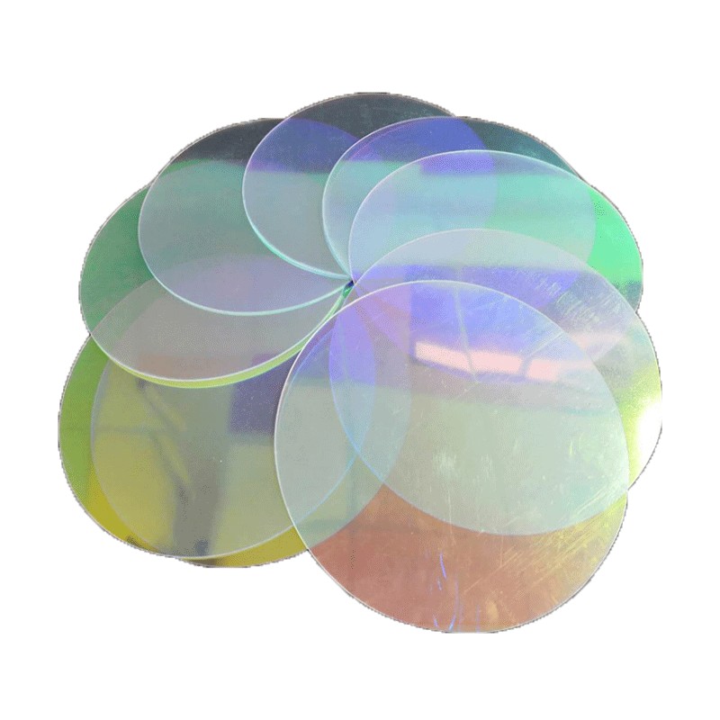 Gradient Acrylic Rainbow Sheet - Iridescent Holographic