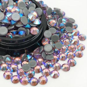 <span class=keywords><strong>Strass</strong></span> thermocollants en cristal <span class=keywords><strong>AB</strong></span> Ss10, colle intensive allemande, vente en gros directe usine, 1440 pièces - Product Image 5