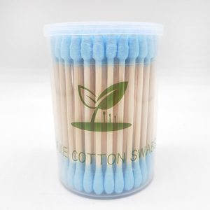 Coton-tiges en bambou coloré réutilisables pour le maquillage, nettoyage quotidien professionnel - Product Image 5