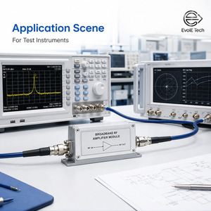 Adaptateur coaxial RF de type N SMA EvolE Tech EVOL-123, connecteur 50 Ohm DC-18GHz à faible perte d'insertion, en alliage métallique, pour instruments de test RF - Product Image 5