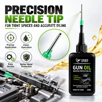 AVIC HANGTE 60ml Huile pour pistolet à aiguille de précision, Nettoyant, lubrifiant et protecteur antirouille 3-en-1 pour l'entretien des armes à feu tactiques
