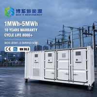 Conteneur de stockage d'énergie par batterie de 2,5 MWh, 20 pieds, refroidissement liquide, BESS, 8000+ cycles pour le soutien au réseau et la réduction des pics de consommation