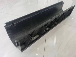 Nhà cung cấp Trung Quốc Heavy Duty vườn HDPE tuyến tính hệ thống thoát nước rãnh thoát nước sàn hệ thống thoát nước cho ngoài trời máng xối - Product Image 4