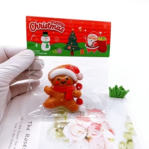 Jouet de compression TPR de Noël unisexe, jouet anti-stress Père Noël, jouet souple Taba, cadeau de Noël en forme de renne, vente chaude - Product Image 4