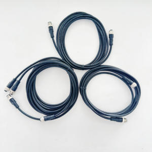 M12连接器，带线航空插头可定制孔位置 - Product Image 3