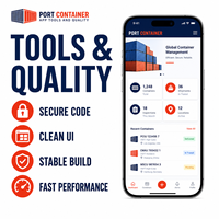 Desarrollo de Aplicaciones de Seguimiento de Contenedores para Logística de Contenedores Personalizados para IOS y Android con Gestión de Patio de Almacenamiento de Contenedores LionCreate