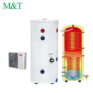 Residential A Built-in Hygienic Coil Heat Pump Water Heater Calentador De Agua Electric Instant Boiler Dhw Hot Water Tank