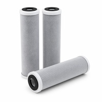 Filtre CTO de taille standard de 10 pouces pour la filtration de l'eau du robinet municipale