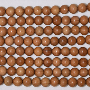 Premium Handmade Sandalwood Mala Necklace 108 Natural Wooden Prayer Beads Meditation Yoga Reiki Bulk Pack From Rajasthan - Product Image 1