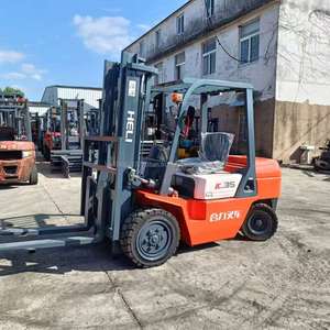 Diesel Engine Good Condition Made China <b>Used</b> 3.5-Ton Heli K35 3-Mast Forklift Side Shift Easy Drive Energy Efficient 1 Year - Product Image 2