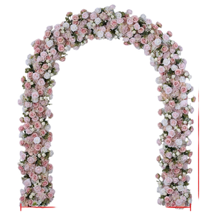 Stylish Curved <b>Backdrop</b> <b>Stand</b> For Wedding Reception Birthday Party And Banquet Decoration - Product Image 2