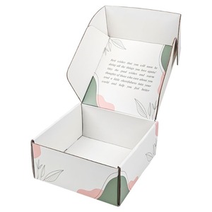 <b>Foldable</b> gift mailing, clothing packaging, cosmetics, high-end kraft paper, cardboard, corrugated paper <b>box</b>, customizable - Product Image 6