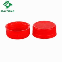 BAITONG nuevo diseño 38MM tapa de plástico de forma redonda a prueba de fugas tapa giratoria de plástico para botella de agua