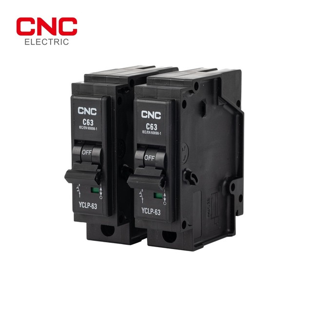 YCLP Miniature Circuit Breaker for AC 230V 400V Systems with Recyclable Plastic Enclosure
