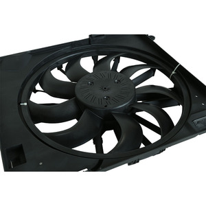 ใบพัดพัดลมสีดำ C2D24142-A แบบไม่มีมอเตอร์พัดลมหม้อน้ำสำหรับรถยนต์จากัวร์ XF2014-2015 XFR2014-2015 XFR-S XJ - Product Image 4