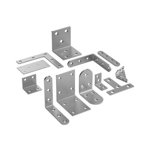 Supports d'angle en acier inoxydable, connecteurs de meubles durables et épaissis en forme de L à 90 degrés pour support de table, chaise et étagère - Product Image 2