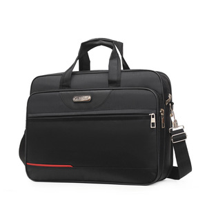 Sac à bandoulière décontracté en tissu Oxford, grande capacité, avec fermeture éclair, personnalisable, idéal pour ordinateur portable, mallette ou pochette cadeau - Product Image 4