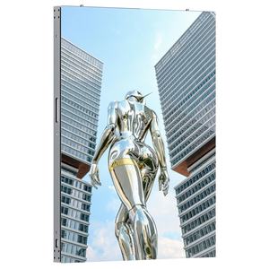 Affichage LED extérieur haute résolution gris 14-16 bits, fonctionnement 24/7, IP66 pour la publicité sur façade de bâtiment - Product Image 1