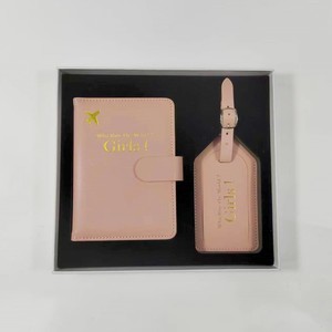 Porta passaporto personalizzato portafoglio Flip blocco RFID custodia in pelle carta passaporto per famiglia accessorio da viaggio <span class=keywords><strong>foto</strong></span> passaporto - Product Image 5