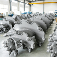 Tarière conique en acier allié d'ingénierie de haute qualité, durable, à longue durée de vie, à double démarrage et double hélice