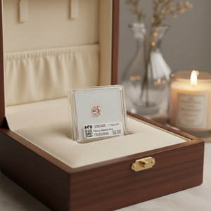 Diamante Sciolto da 1.72ct Taglio <span class=keywords><strong>Old</strong></span> Mine Lanphear, Certificato IGI, Rosa Intenso Fantasia VS, Diamante Coltivato in Laboratorio per Creazione Gioielli - Product Image 5