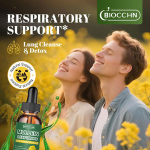 Oem Mullein Druppels Met Mullein Bladextract En Chlorofyl Vloeibaar Supplement Voor Longreiniging, Detox & Respiratoire Ondersteuning - Product Image 4