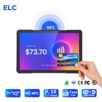Tableta POS Android NFC de 10.95 Pulgadas 1920*1200 Android 16 4GB 64GB Pantalla Táctil Comercial para Comercio Minorista con Pago sin Contacto
