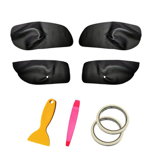 Kits de molduras de puerta para Volkswagen Golf de 4 puertas, paneles de puerta de cuero con manivela manual y herramientas de instalación - Product Image 2