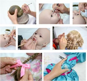 Lifeborn 50CM 장난감 다시 태어난 Em 실리콘 Munecas 다시 태어난 드 실리콘 진짜 비닐 다시 태어난 아기 인형 어린이 선물 - Product Image 5