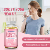 Ausreson OEM ODM Myo-Inositol D-Chiro Inositol Gélules Molles Équilibre Hormonal Soutien Immunitaire Vitamine Myo-Inositol Gélules Molles pour Femmes