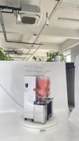 Commerciële professionele automatische motor aangedreven sinaasappelpers met hoge productiviteit, industriële sapcentrifuge, 20 sinaasappels/min