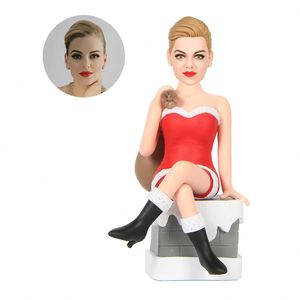 Blue Costume <b>Pole</b> <b>Dancing</b> Girl Figurine Desktop Ornament Indoor Living Room Home Decoration Gift - Product Image 1