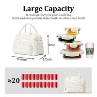 Sac à lunch isolé pour femmes hommes grande boîte à lunch réutilisable adulte étanche Portable glacière sacs fourre-tout pour le travail pique-nique sac isotherme