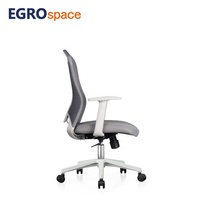 Chaise de bureau ergonomique en maille EGROspace pour réunions, formations, visiteurs et invités