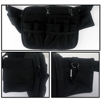 Sac banane d'allaitement multi-compartiments en nylon résistant à l'eau BSCI GRS, sac de ceinture pour infirmière, porte-outils, bandoulière, porte-bandes adhésives, médical