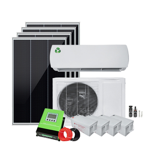 ผู้ผลิตจีน เครื่องปรับอากาศพลังงานแสงอาทิตย์ 12000 BTU 100% ระบบแยกส่วน ทำงานได้ 24 ชม./วัน - Product Image 2