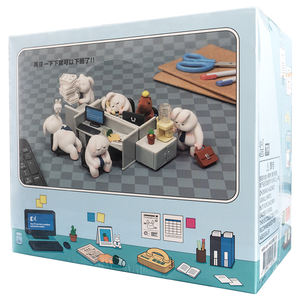 <span class=keywords><strong>Monday</strong></span> Bruce blince กล่องประชุมชุดรถไฟฟ้าใต้ดินตุ๊กตากระต่ายกระต่ายน่ารักกล่องปริศนาจี้ไวนิล - Product Image 6