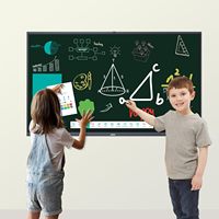 Topnice 65 4K UHD tout-en-un carte intelligente numérique tableau blanc interactif 48MP double système caméra support mural inclus pour le bureau