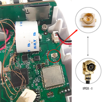 Adaptateur de câble d'antenne directe d'usine UFL vers S-M-A femelle pour câble de Communication de Modules Bluetooth/WIFI/GSM/2.4G